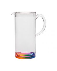 Rainbow Teardrop Pitcher