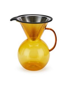 Bodum Glass Pour-Over Coffee Maker - Yellow