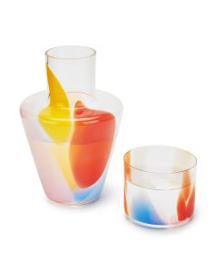 Splash Glass Carafe & Cup