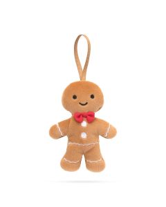 Jellycat Gingerbread Fred Ornament Plush