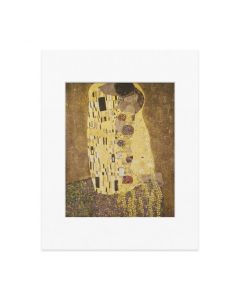 Matted Print Klimt: The Kiss