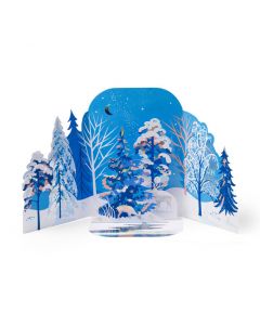 Wintry Forest Holiday Cards - Set of 8