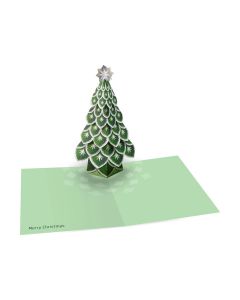 Shimmering Tree Holiday Cards - Set of 8