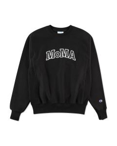 Champion Crewneck Sweatshirt - MoMA Edition - Black