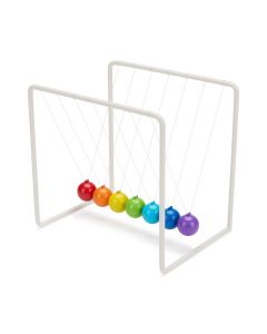 Colorful Newton’s Cradle Desktop Toy