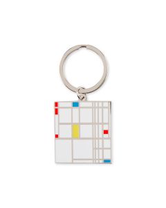 MoMA Artist Enamel Keyring - Mondrian