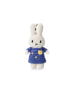 Miffy & Friends Crocheted Van Gogh The Starry Night Keychain - Miffy