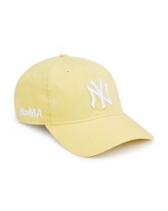 MoMA NY Yankees Adjustable Baseball Cap - Pastel Yellow