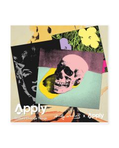 Andy Warhol '70s Silkscreen Apply Stickers - Set of 3