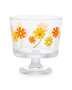 Retro Glass Footed Dessert Cup-Cosmos