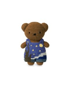 Miffy & Friends Crochet Van Gogh The Starry Night Plush Toy - Boris