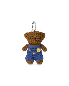 Miffy & Friends Crocheted Van Gogh The Starry Night Keychain - Boris