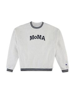 MoMA Champion Striped Sweatshirt