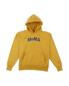 Champion Garment-Dyed Hoodie - MoMA Edition Bold Nytop Gold