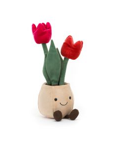 Shop Jellycat Amuseable Tulip Pot in the MoMA Design Store.  jellycat公仔, jellycat尖沙咀, jellycat邊度買, jellycat門市, jellycat香港門市