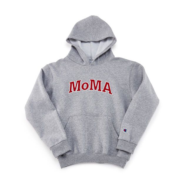 moma hoodie grey